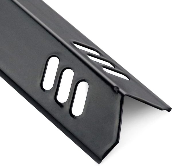 Kalomo Grill Heat Plates Grill Burner Covers for Backyard Grill BY14-101-001-05,BY16-101-002-06,GBC1690W, Uniflame Grill GBC1030W, GBC1134W, 14 3/16" Grill Heat Shield BBQ Gas Grill Replacement Parts - Image 2