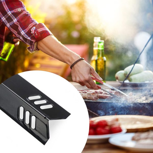 Kalomo Grill Heat Plates Grill Burner Covers for Backyard Grill BY14-101-001-05,BY16-101-002-06,GBC1690W, Uniflame Grill GBC1030W, GBC1134W, 14 3/16" Grill Heat Shield BBQ Gas Grill Replacement Parts - Image 7